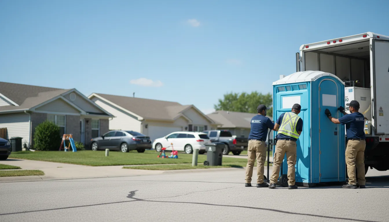 Standard Porta Potty Rentals in Colfax, IL near me